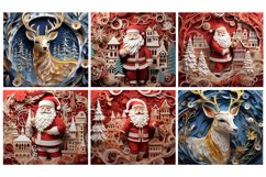 Christmas Tumbler Wrap Bundle | Christmas | Sublimation Product Image 13