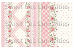 Shabby Chic, Flowers, Papers, Junk Journal Product Image 2