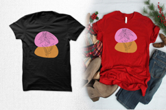 Minimalist Abstract Floral Line Art Embroidery Design Product Image 2