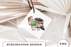 Watercolor Garden sublimation PNG Product Image 2