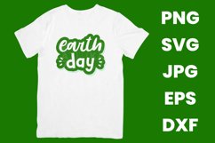 Green Earth Day Sustainability Save The Earth SVG Product Image 2