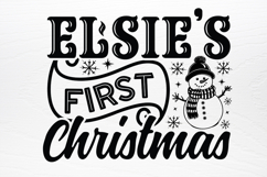 Baby&#039;s First Christma SVG Product Image 2