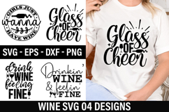 Wine SVG Design - Girls just wanna have wine Product Image 1