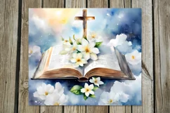 Bible | 4 Christian Faith Skinny tumbler sublimation designs Product Image 2