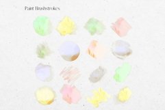 Green, Yellow, Pink Colourful Paint and Glitter Doodles Product Image 4