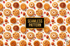 Sweet Autumn Bakes Digital Paper Product Image 2