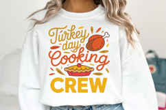 Turkey Day Cooking Crew Svg | Thanksgiving Svg | Shirt Svg Product Image 1