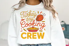 Turkey Day Cooking Crew Svg | Thanksgiving Svg | Shirt Svg Product Image 1