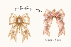 Aristocratic Bows Luxury Vintage Watercolor Bow Collection Product Image 2