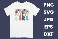 Retro Undiagnosed But Everyone&#039;s Pretty Funny SVG Product Image 2