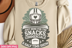 Snacks Commercials PNG, America Football Sublimation Product Image 3