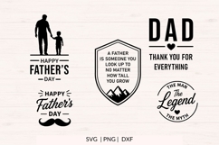 Father’s Day SVG Bundle | Dad PNG DXF Files Product Image 2