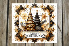 Christmas tree | Xmas Sublimation tumbler design PL Product Image 2