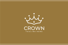 Crown Logo Design Vector Illustration Product Image 2