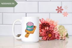Hand Drawn Hot Chocolate Illustration, Cartoon Hot Chocolate Product Image 2