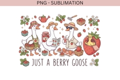Berry goose png design for T-shirts Product Image 2