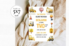 Baby Shower Invitation Template 335 Product Image 2