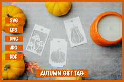 12 Autumn Gift Tag SVG,Autumn Tag SVG Product Image 3