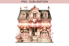 Valentine shop png design for T-shirts Product Image 2