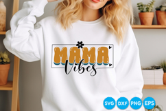 Mother's day retro SVG Design, Mom design Product Image 1