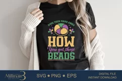 Mardi Gras Saying To Mama Know How SVG PNG |Fat Tuesday, Product Image 2