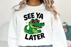 See ya Later Svg | Svg Cut File | Shirt Svg Product Image 1