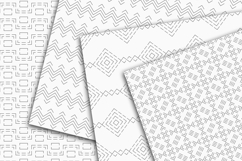 10 outline seamless vector patterns Product Image 2