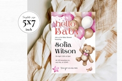 Baby Shower Invitation Template 189 Product Image 2
