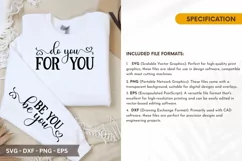 Do You for You Be You SVG - T-Shirt Design Product Image 2