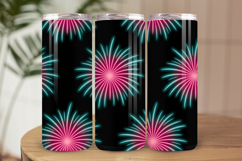 Festive Happy New Year Tumbler Wrap 2026: 20oz Skinny Tumble Product Image 1