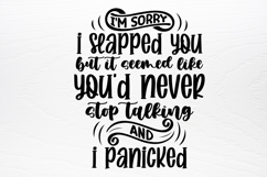 Funny Quotes Designs SVG Product Image 2