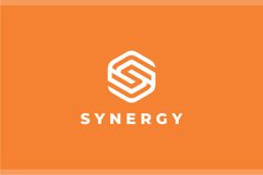Synergy - Letter S Hexagon Logo Template Product Image 2