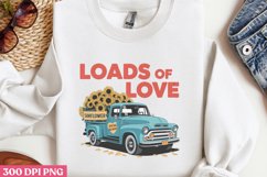 Loads of love special delivery PNG, Sunflower Quotes PNG Product Image 1