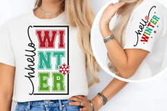 Winter SVG, Hello Winter PNG, Christmas SVG, Merry Christmas Product Image 2