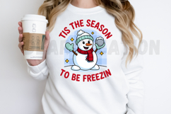 Tis The Season To Be Freezin PNG Design Product Image 2