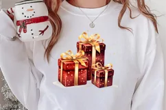 Holiday Shopping Clipart Sublimation, Christmas Shopping PNG Product Image 2