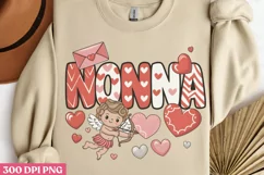 Nonna PNG, Valentine Mama Coquette PNG Product Image 3
