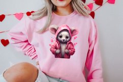 Valentines Day Animals Clipart, Valentines Couple Product Image 2