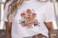 USA State Flowers Embroidery Clipart Product Image 5