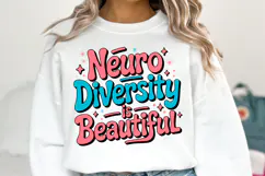 Neuro Diversity is Beautiful Svg | Svg Cut File | Shirt Svg Product Image 1