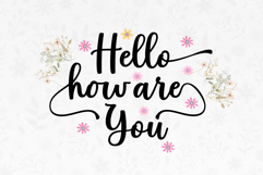 Hello Spring Script Font Product Image 3