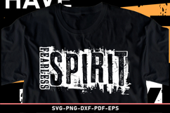 Fearless spirit SVG T shirt Design Product Image 2