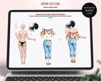 Western Sisters Clipart Portrait Creator Product Image 2