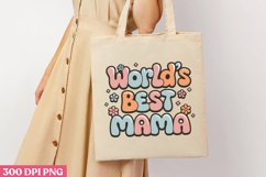 World's best mama PNG, Mom Mama PNG Product Image 3