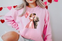 Valentines Day Couple Clipart, Valentines Clipart Product Image 2