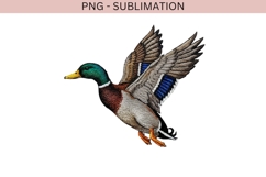 Flying duck png design for T-shirts Product Image 2