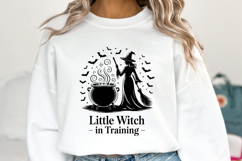 Little Witch in Training Svg | Halloween Svg | Shirt Svg Product Image 1