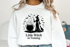 Little Witch in Training Svg | Halloween Svg | Shirt Svg Product Image 1