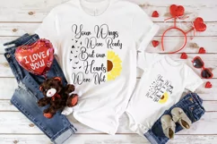 Your wings were ready but our hearts were not SVG, Sunflower Product Image 2