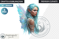 Fantasy Fairy Clipart, Ethereal Fairies, Woodland Fairy Product Image 1